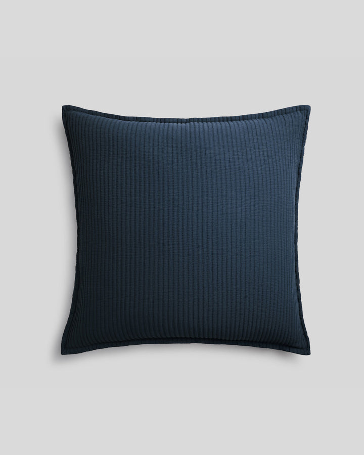 Matelasse Euro Sham (Ink)